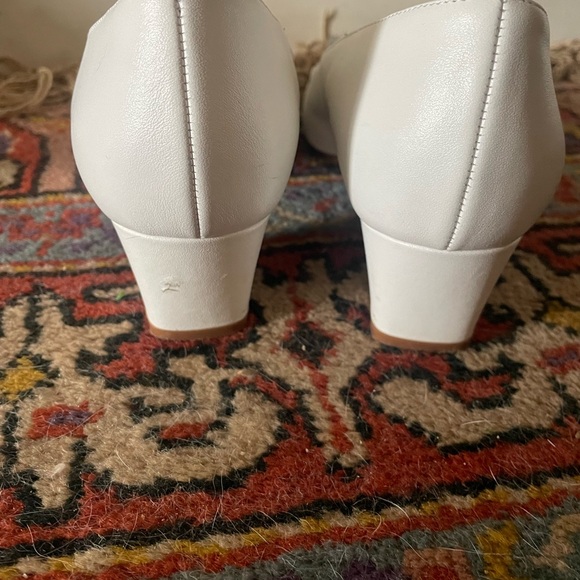 Maryam Nassir Zadeh White and Black Platform Shoes - Picture 4 of 7